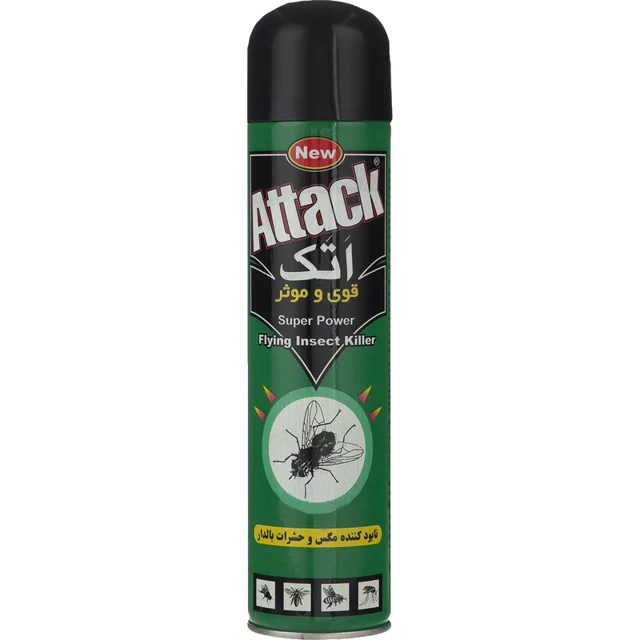 اسپری حشره کش اتک مدل Green حجم 400 میلی لیتر 102264676