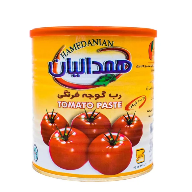 کنسرو رب گوجه فرنگی همدانیان مقدار 4500 گرم 101689109